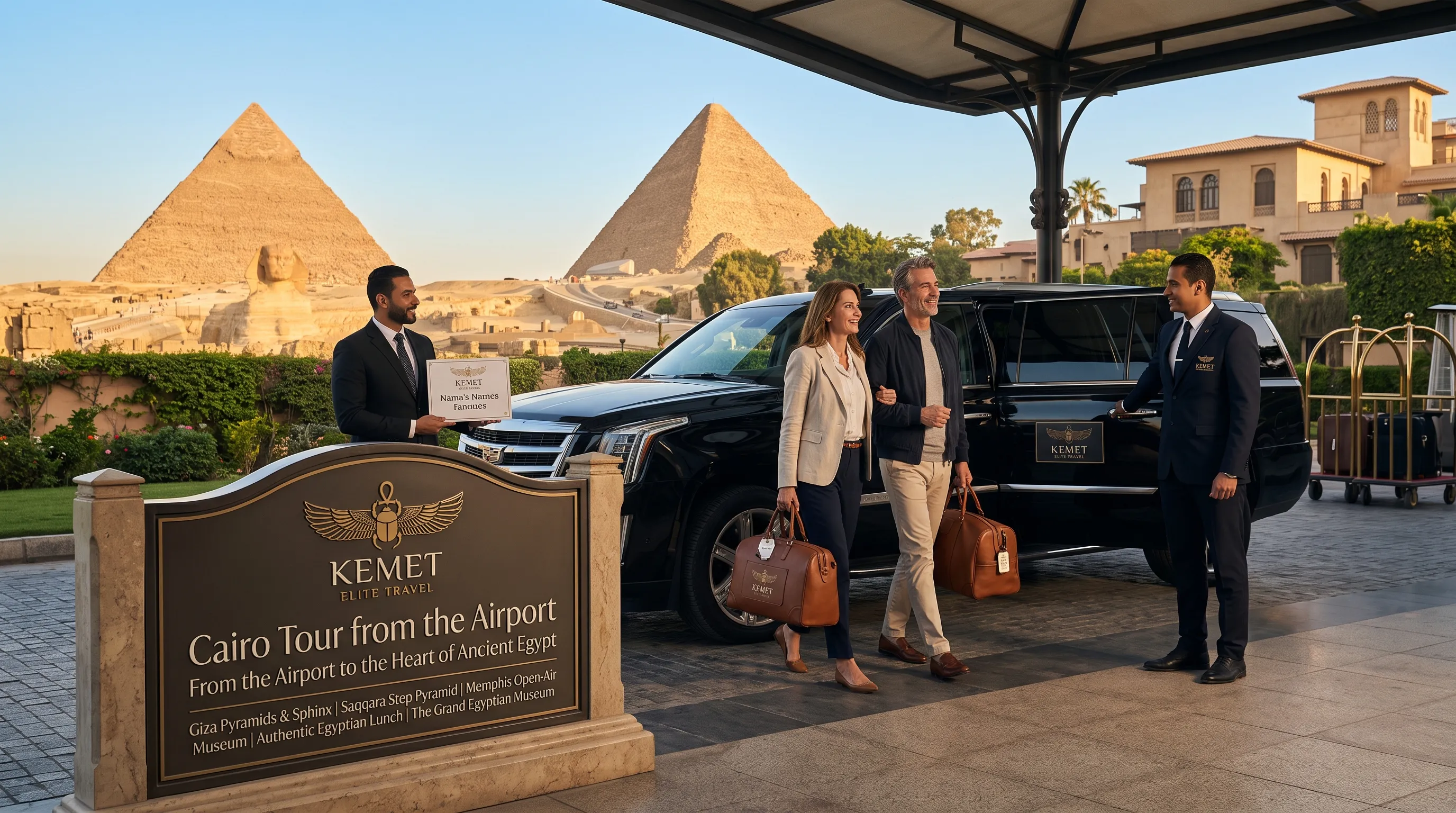 From the Airport to the Heart of Ancient Egypt